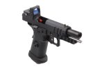 Réplique airsoft GBB HX2602 full Black gaz avec red-dot factice - HX2602 - obrazek 4