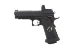 Réplique airsoft GBB HX2602 full Black gaz avec red-dot factice - HX2602 - obrazek 5