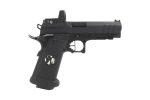 Réplique airsoft GBB HX2602 full Black gaz avec red-dot factice - HX2602 - obrazek 6
