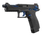 LTX Competition Tactical GBB Pistol for Airsoft, Black/Blue - Black / Blue - obrazek 3