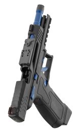 LTX Competition Tactical GBB Pistol for Airsoft, Black/Blue - Black / Blue - obrazek 8