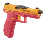GBB Lancer Tactical LTX Competition airsoft pistol Red / Yellow - Red / Gold - obrazek 7