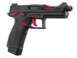 GBB Lancer Tactical LTX Competition airsoft pistol Black/Red - Black / Red