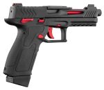 GBB Lancer Tactical LTX Competition airsoft pistol Black/Red - Black / Red - obrazek 6