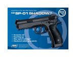 ASG airsoft pistol CZ SP-01 Shadow - - obrazek 3