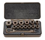 GUN POWER TOOL Kit Douilles Shell 14 pcs Cerakote - GUN POWER SET 14 PIECES SHELL
