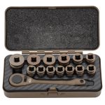 GUN POWER TOOL Kit Douilles Shell 14 pcs Cerakote - GUN POWER SET 14 PIECES SHELL