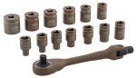 GUN POWER TOOL Kit Douilles Shell 14 pcs Cerakote - GUN POWER SET 14 PIECES SHELL - obrazek 3