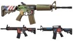 Skins M4 Lancer Tactical - Dessin au choix - GEOMETRIQUE