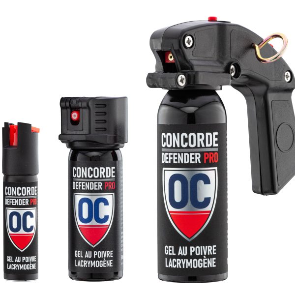 Aérosol de défense Concorde Defender Pro - Compact 50ml