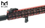 Handstop Grip Aluminium Keymod - ROUGE - obrazek 7
