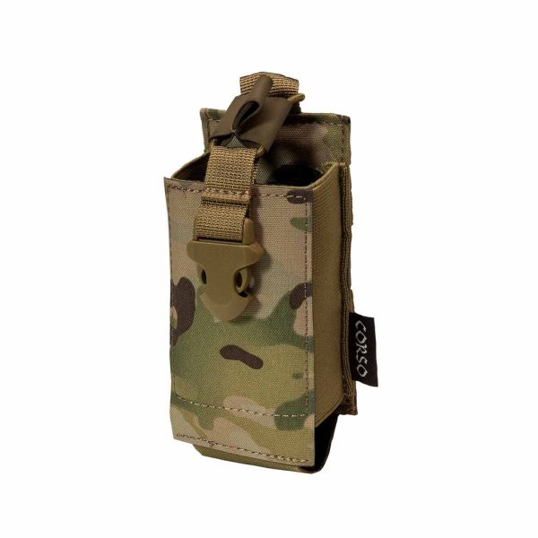 Poche pour talkie-walkie Dagger MOLLE - Corso Tactical - Ranger Green