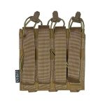 Triple MP5/MP7 Dagger Laser Magazine Pouch - Corso Tactical - Black - obrazek 8