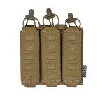 Triple MP5/MP7 Dagger Laser Magazine Pouch - Corso Tactical - Black - obrazek 7