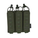 Triple MP5/MP7 Dagger Laser Magazine Pouch - Corso Tactical - Black - obrazek 3