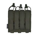 Triple MP5/MP7 Dagger Laser Magazine Pouch - Corso Tactical - Black - obrazek 4