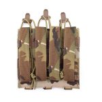 Triple MP5/MP7 Dagger Laser Magazine Pouch - Corso Tactical - Black - obrazek 2