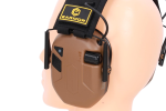 Earmor M300T aktywne ochronniki słuchu - Coyote Brown - obrazek 4