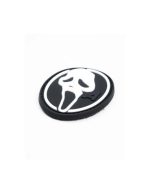 ARKTIS Velcro Patch GhostFace - Phosphorescent Black/White - obrazek 2