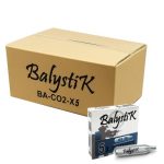 - B2B - Balystik Pack of 400 12g CO2 Cartridges - 80 Boxes of 5