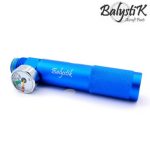 Balystik 12g CO2 adapter for HPA regulator with pressure gauge