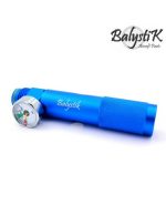 Balystik 12g CO2 adapter for HPA regulator with pressure gauge