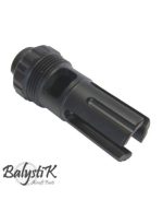 Balystik aluminum flash hider 14mm CCW
