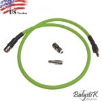 Balystik HPA braided line complete set US version lime green