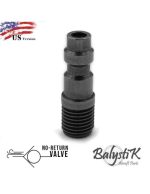 BalystiK HPA no return valve male fitting for GBB magazine US Version - obrazek 3