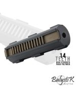 Balystik lightweight 14 teeth steel piston for AEG - obrazek 2