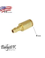 BalystiK male nipple for 8mm macroline (US Version)