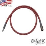 Balystik PREMIUM HPA braided line US version - Black / Red