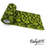Balystik Self-adhesive camouflage tape 100 x 4500mm - Solid Green
