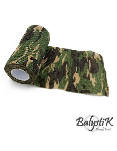balystik-self-adhesive-camouflage-tape-100-x-4500mm-woodland Balystik Self-adhesive camouflage tape 100 x 4500mm - Woodland - obrazek 1
