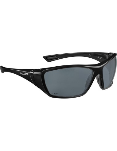bolle-hustler-eco-designed-clear-safety-glasses-smoke Bolle HUSTLER Eco-designed Clear Safety Glasses - Smoke - obrazek 1
