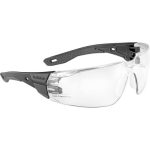 Bolle RUSH+ 2.0 M/L Hydrophobic treatment Safety glass - Black / Clear