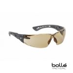Bolle RUSH+ Polycarbonate Safety Glasses - Bronze Twilight
