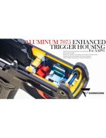 COWCOW Technology Aluminum Enhanced Trigger Housing - Black - obrazek 2