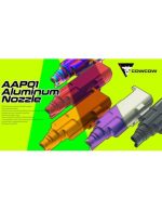 COWCOW Technology CNC Aluminum Nozzle complete Set for AAP-01 - red - obrazek 2