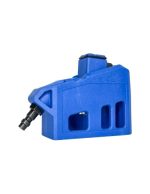 CTM HPA M4 Magazine Adapter for AAP-01, WE TM G series - Blue / silver - obrazek 2