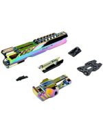 CTM Tactical AAP-01 FUKU-2 CNC Upper Baby Shark - Electroplated Rainbow - obrazek 7