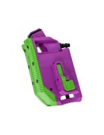 CTM Tactical AAP-01 / Glock HPA M4 magazine adapter - Violet / Green - obrazek 2