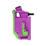 CTM Tactical AAP-01 / Glock HPA M4 magazine adapter - Violet / Green