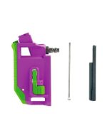 CTM Tactical AAP-01 / Glock HPA M4 magazine adapter - Violet / Green - obrazek 4