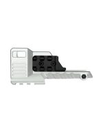 CTM Tactical Blast Shield for AAP-01 M4XIMUS kit - Silver - obrazek 3