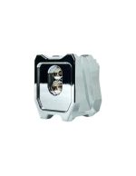 CTM Tactical CNC Magazine Extension Plate for AAP-01 / We Glock - Chrome - obrazek 3