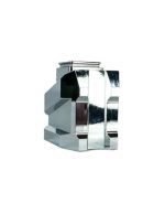 CTM Tactical CNC Magazine Extension Plate for AAP-01 / We Glock - Chrome - obrazek 4