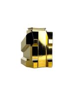 CTM Tactical CNC Magazine Extension Plate for AAP-01 / We Glock - Electroplated Gold - obrazek 4