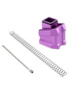 CTM tactical CNC Magazine Extension Plate for AAP-01 / We Glock - Purple - obrazek 3