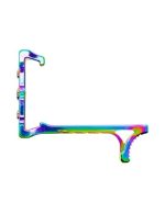 CTM tactical CNC REAPER Side Charging Handle for APP-01 - Electroplated Chameleon - obrazek 4